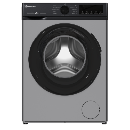 Machine à laver AWMF 1208 SIL A+++ 8 Kg Silver Maroc